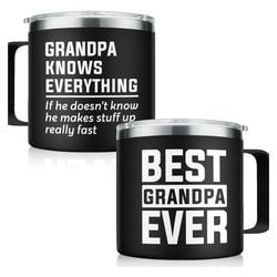 Mug 14oz – Black Grandpa