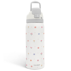 Push-button 32oz – Grey Floral
