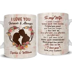 Personalized Mug – For Wife Love You Forever