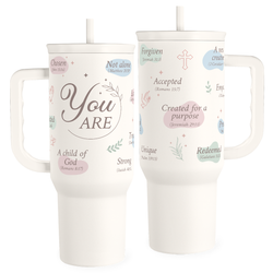 Slider Tumbler 40oz – White Christian