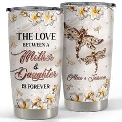 Personalized Tumbler – Dragonfly Love