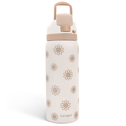 Push-button 32oz – Brown Sunflower