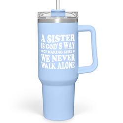 Quencher Tumbler 40oz – Blue Sister