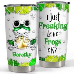 Personalized Tumbler – Frog
