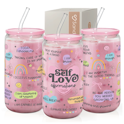 Glass Acrylic Lid 16oz – Inspiration