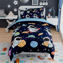 Kids Comforter – Blue Astronaut