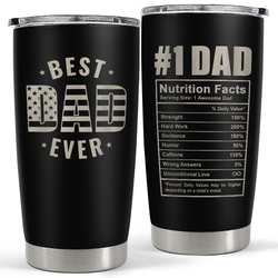 Curved Tumbler 20oz – Best Dad Ever