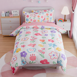 Kids Comforter – Pink Floral