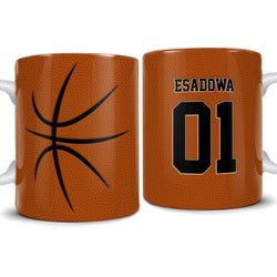 Personalized Mug – Basketball Custom Name