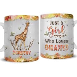 Personalized Mug – Giraffe Loves Giraffes