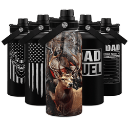 Chug Lid Water Bottle 32oz – Brown Hunting