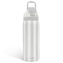 Push-button 32oz – Grey Stripe