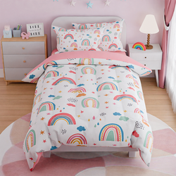 Kids Comforter – Pink Rainbow