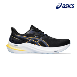 ASICS Men GT 2000 12 2E Black Fellow Yellow Running Lab Singapore