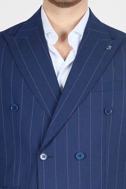 Colore – Gessato | Blu