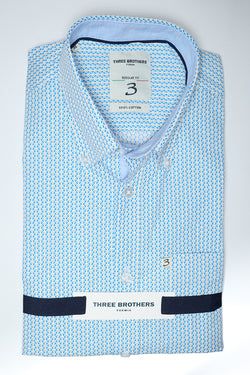 Colore – Geometrica Azzurro e Arancione
