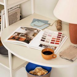 Wähle Farbe und Form – Off-white - Round