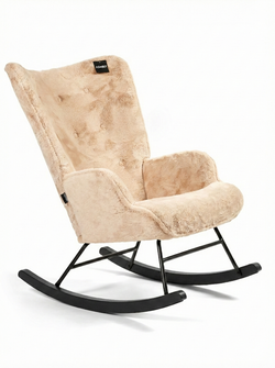 Stof – Beige Imitatiebont