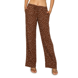 Brown Ditsy Floral