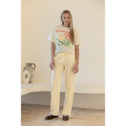 Butter Yellow Stripe