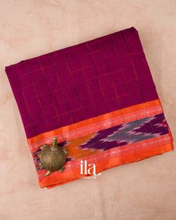 Colours – Wine Purple Checked