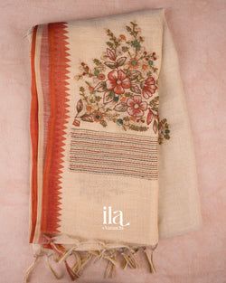 Colours – Cream with Orange