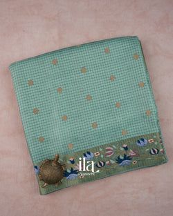 Colours – Mint Blue Chechered