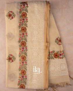 Colours – Ivory with Orange