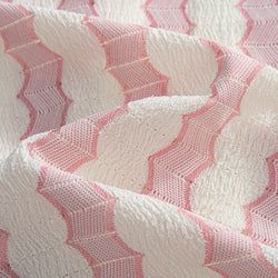 Jacquard Stripe – Pink Wave