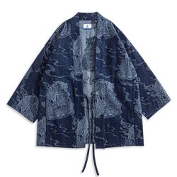 Ukiyoe Tiger Haori Kimono