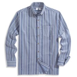 Washed Corduroy Striped Shirt