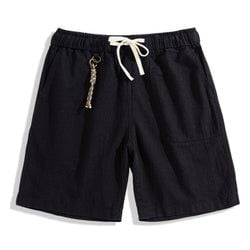 Linen And Cotton Shorts