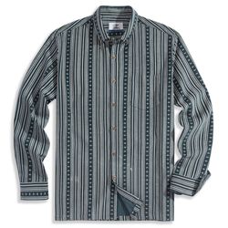  Versatile Striped Corduroy Shirt