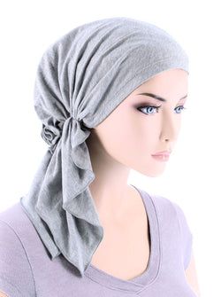Heather Gray Cotton Knit