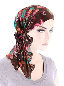 Color – Brown Garden Floral