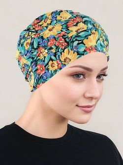 Color – ellow Green Spring Floral