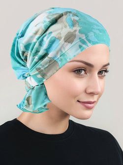 Color – Green Water Floral