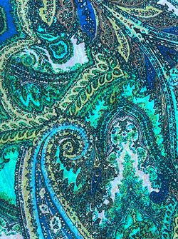Color – Green Paisley