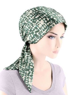 Color – Fern Green Geometric