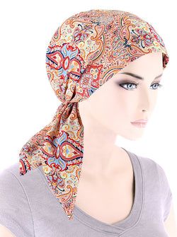Color – Red Americana Paisley