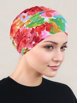 Red Cream Floral