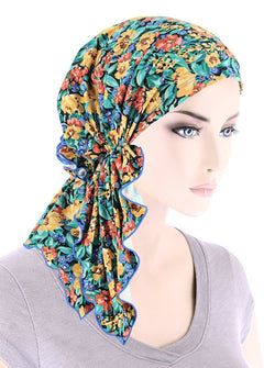 Color – Yellow Green Spring Floral