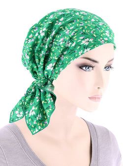 Green Ditsy Floral