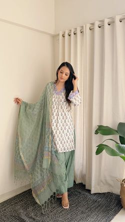 Sage Green Floral