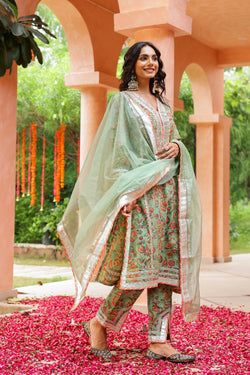Sage Green Royal Festive