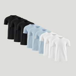 Black Turquoise blue White‎