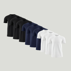 Black Navy blue White‎