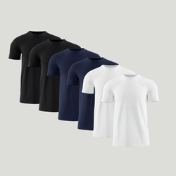 Black Navy blue White