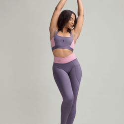 Dark Purple and Pink