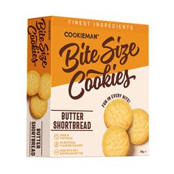 Butter Shortbread Bite Size Cookies